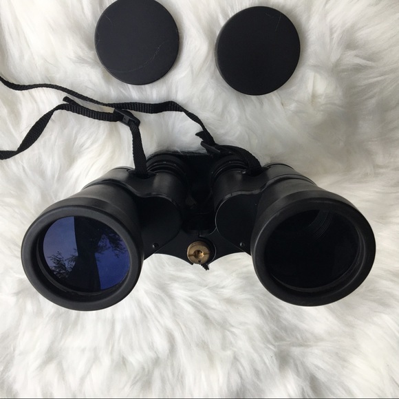 Bushnell binoculars in black case, EUC vintage - Picture 5 of 14